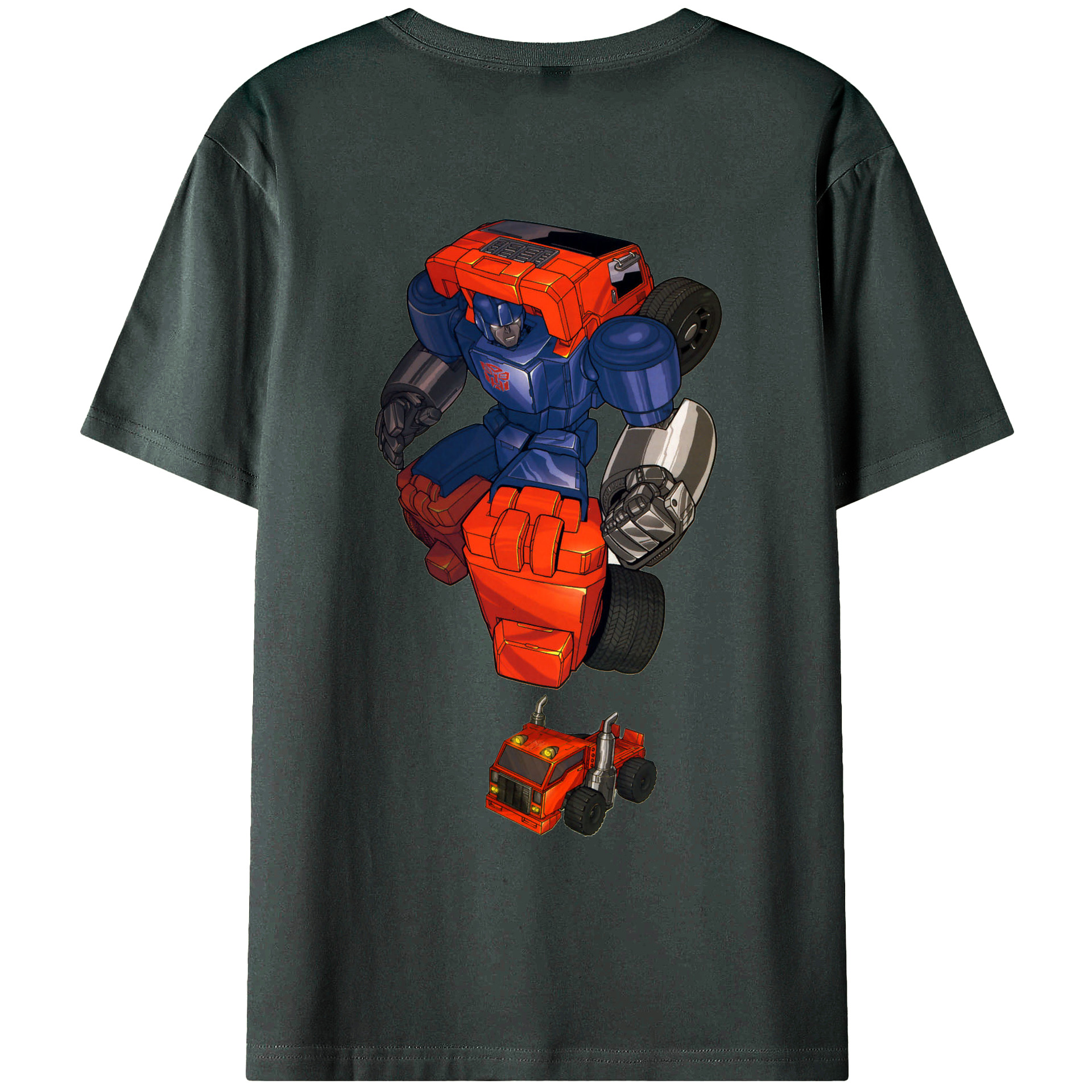 （画像用）  綿100％ メンズ半袖Tシャツ（バックプリント） 通気性